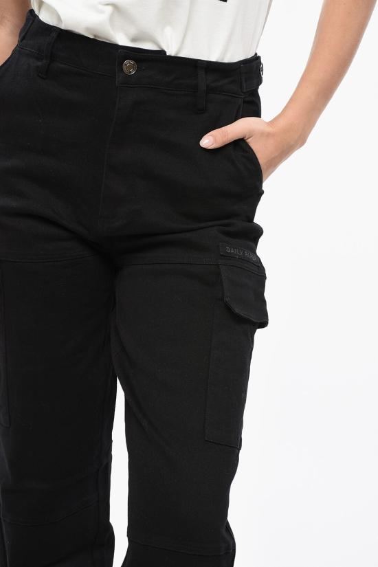  데일리 페이퍼 스트레이트 팬츠 2322036 BLACK Black - DAILY PAPER