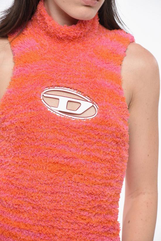  디젤 숏 원피스 A11164 0BMAG 3CX Arancio Rosa - DIESEL
