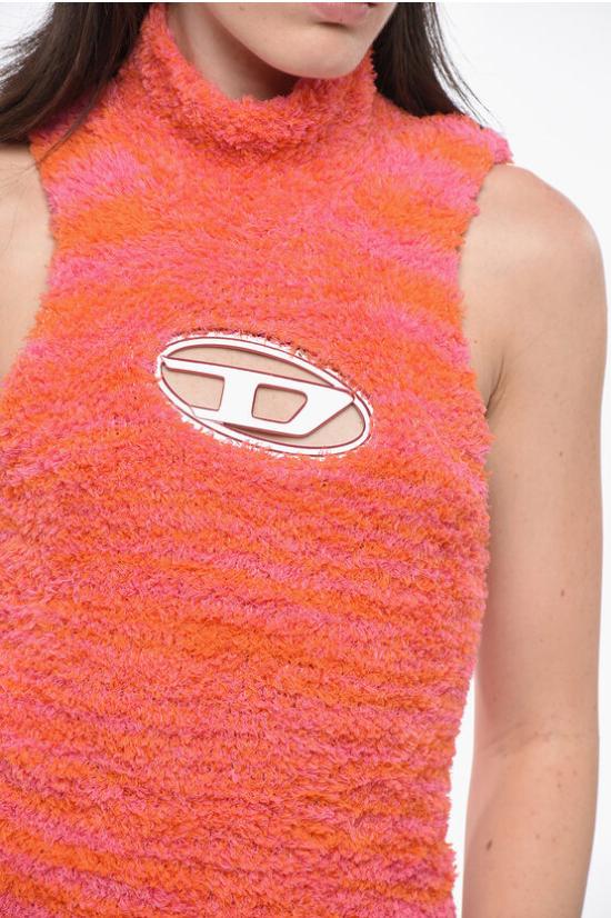  디젤 숏 원피스 A11164 0BMAG 3CX Arancio Rosa - DIESEL