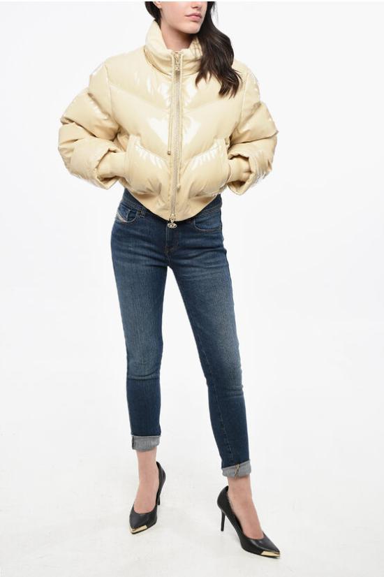  디젤 숏패딩 A04946 0EFAB 7DV Beige - DIESEL