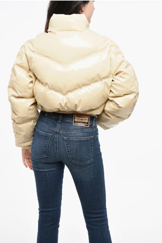  디젤 숏패딩 A04946 0EFAB 7DV Beige - DIESEL