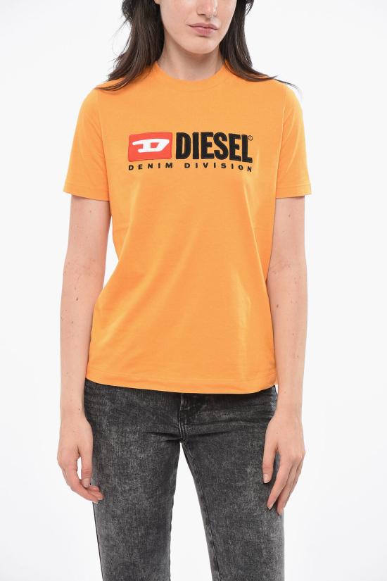  디젤 반팔 티셔츠 A05033 0GRAI 3CL Orange