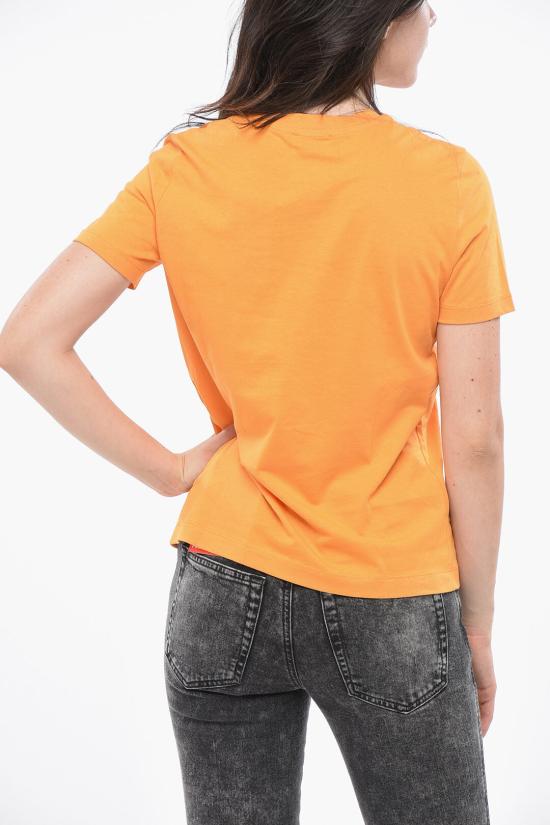 디젤 반팔 티셔츠 A05033 0GRAI 3CL Orange - DIESEL