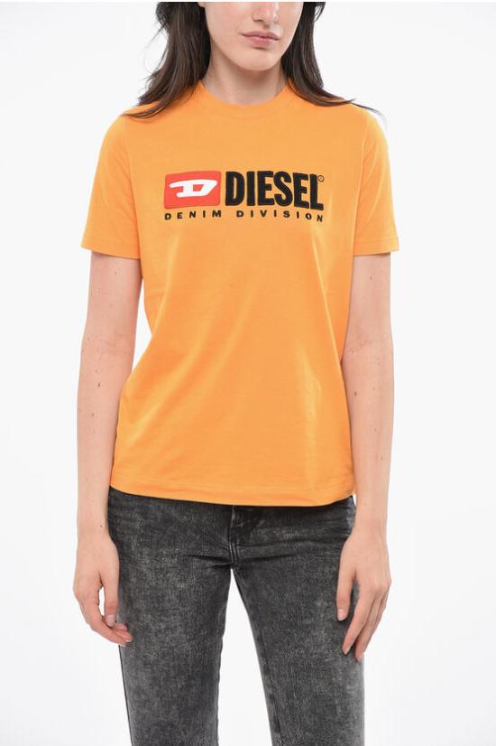  디젤 반팔 티셔츠 A05033 0GRAI 3CL Orange