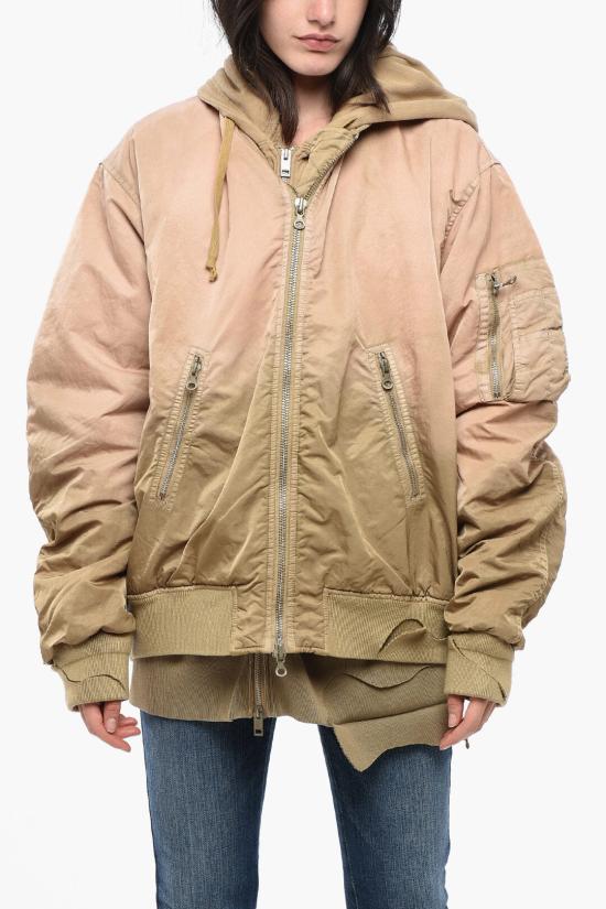  디젤 자켓 A10662 0DNAR 7BD Military Green