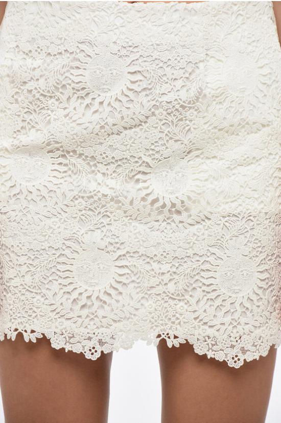  디올 숏 스커트 441J92A8997 0150 White - DIOR