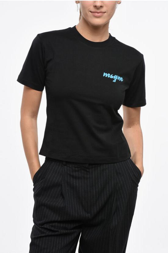  엠에스지엠 반팔 티셔츠 3441MDM185 237002 99 Black