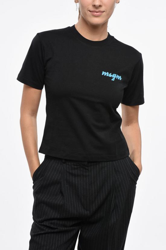 엠에스지엠 반팔 티셔츠 3441MDM185 237002 99 Black