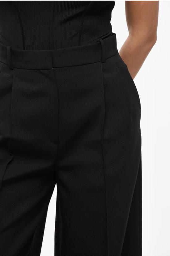  디올 스트레이트 팬츠 441P24A1030 9000 Black - DIOR