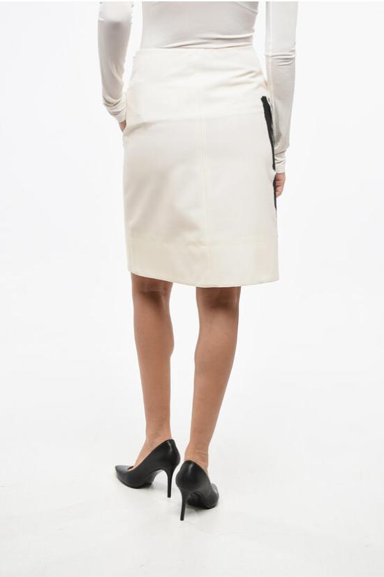  디올 숏 스커트 451J17P1030 0901 White - DIOR