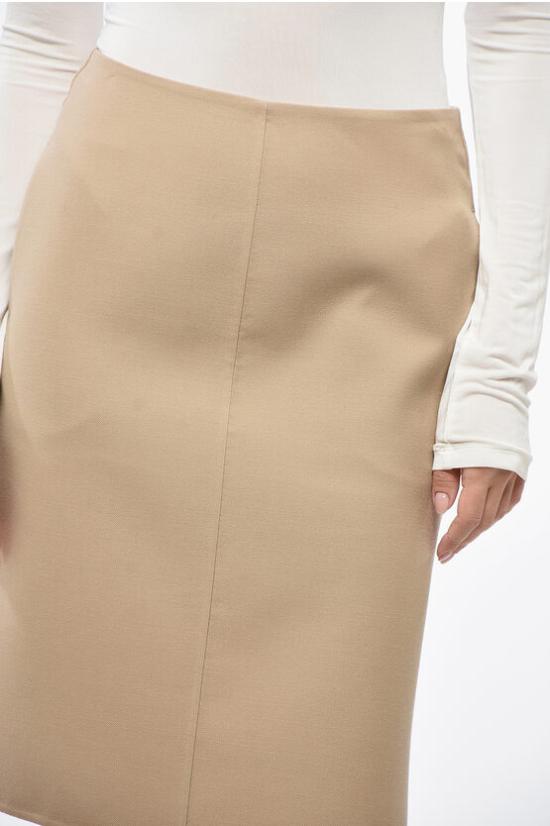  디올 숏 스커트 450J17A1610 1655 Beige - DIOR