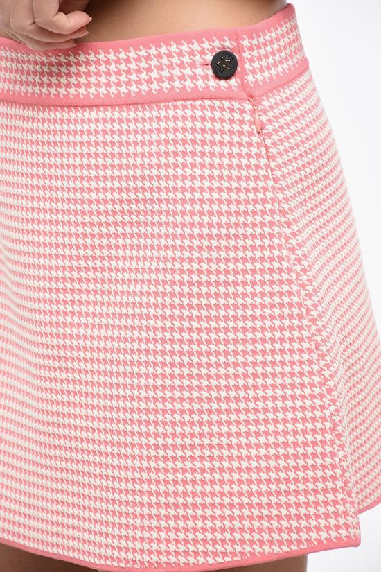  디올 숏 스커트 444J03AM537 4844 Bianco Rosa - DIOR