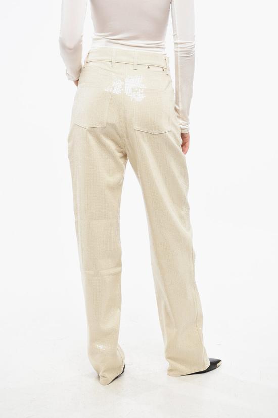  골든구스 스트레이트 팬츠 GWP00844 P001679 15103 Beige - GOLDEN GOOSE