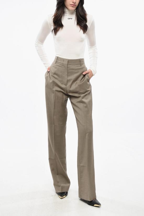  골든구스 스트레이트 팬츠 GWP01894 P001609 60528 Beige - GOLDEN GOOSE