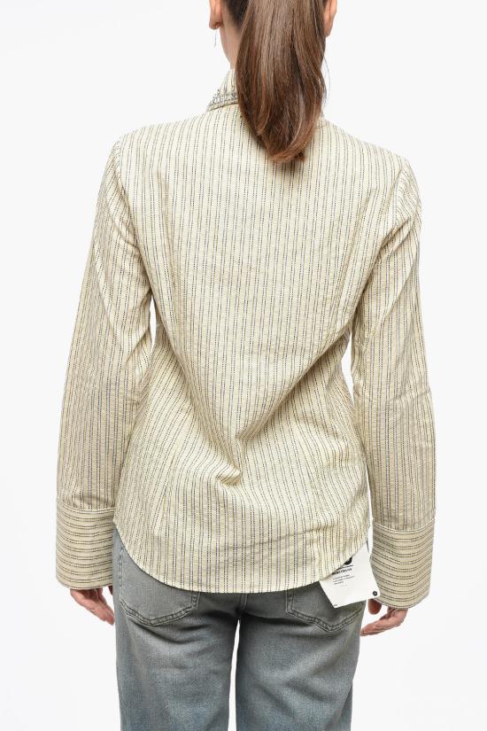  골든구스 셔츠 GWP02029 P001658 82651 Beige - GOLDEN GOOSE