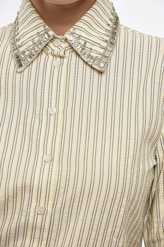  골든구스 셔츠 GWP02029 P001658 82651 Beige - GOLDEN GOOSE