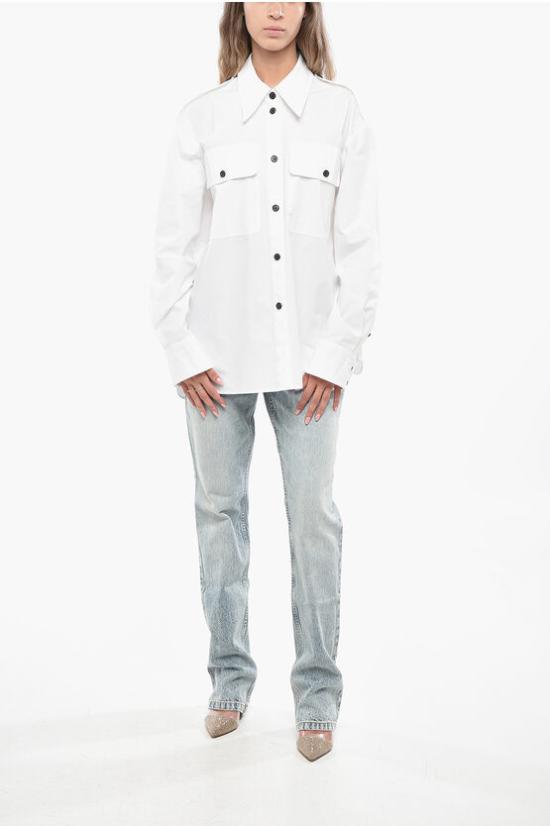  케이트 셔츠 2311210W210 100 White - KHAITE