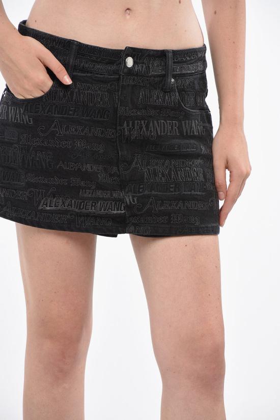  알렉산더 왕 숏 스커트 1WC3245375 011W Black - ALEXANDER WANG