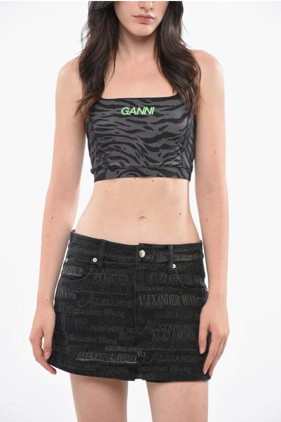  가니 민소매 티셔츠 T3963 252 Gray