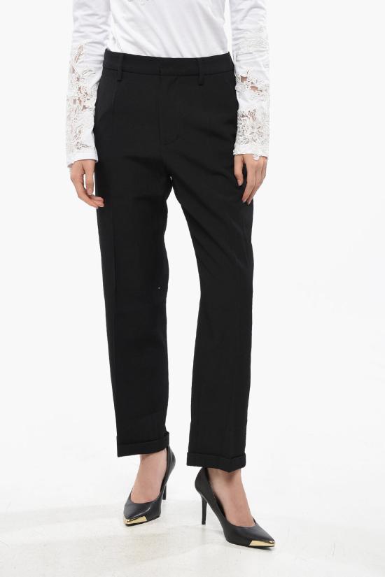  디스퀘어드2 스트레이트 팬츠 S75KB0342S78136900 Black