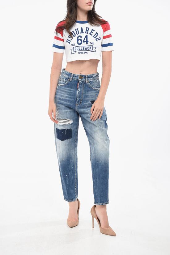  디스퀘어드2 데님 팬츠 S75LB0806S30309470 Blue - DSQUARED2