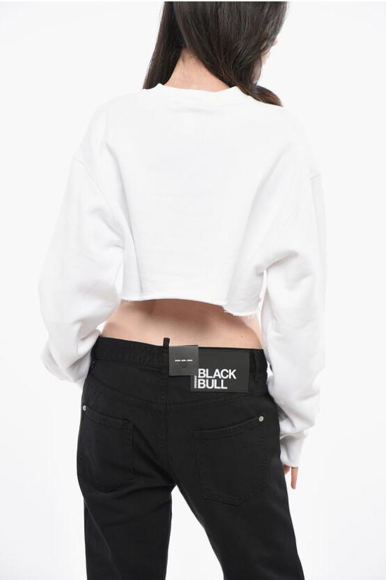  디스퀘어드2 긴팔 티셔츠 S80GU0043S25516966 Black White - DSQUARED2