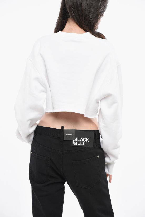  디스퀘어드2 긴팔 티셔츠 S80GU0043S25516966 Black White - DSQUARED2