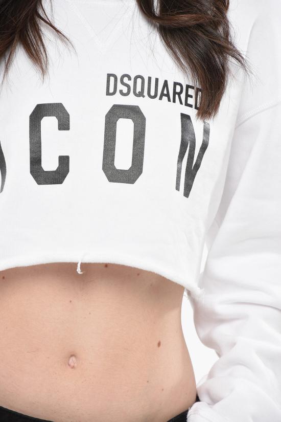  디스퀘어드2 긴팔 티셔츠 S80GU0043S25516966 Black White - DSQUARED2