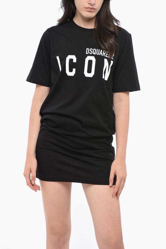  디스퀘어드2 숏 원피스 S80CT0026S23009980 Black - DSQUARED2