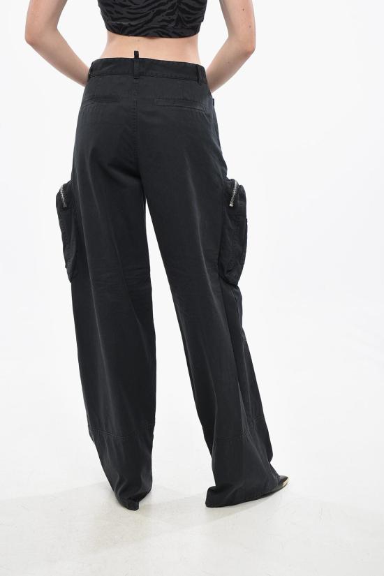  디스퀘어드2 스트레이트 팬츠 S80KA0029S41794900 Black - DSQUARED2