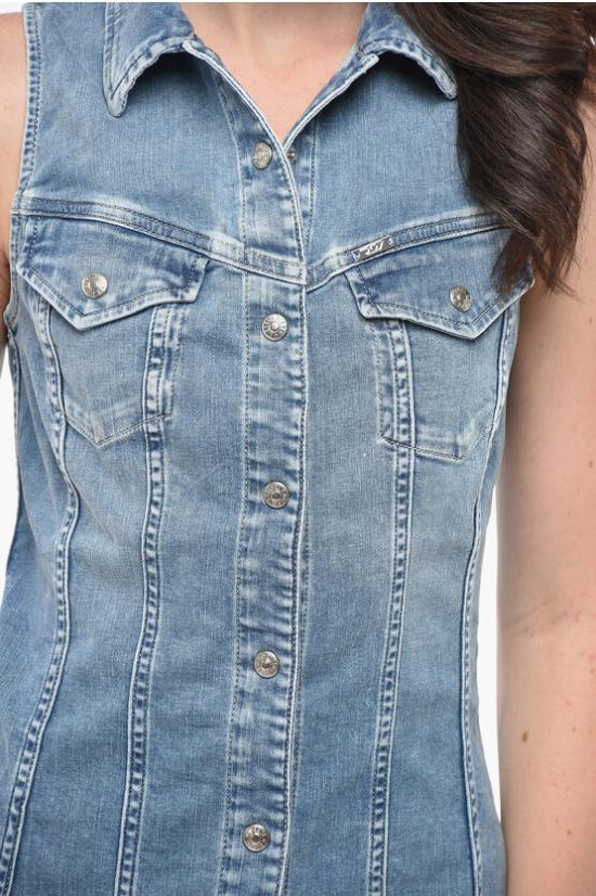  디젤 숏 원피스 A15954 R68NS 01 Blue - DIESEL