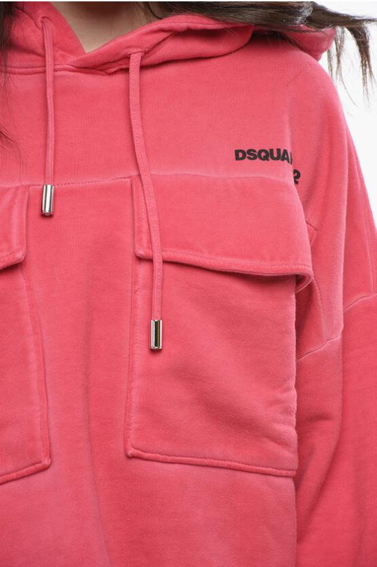  디스퀘어드2 후드 티셔츠 S75GU0475S25030245 Pink - DSQUARED2