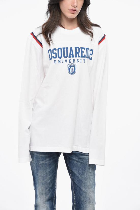  디스퀘어드2 반팔 티셔츠 S75GD0367S20694100 White