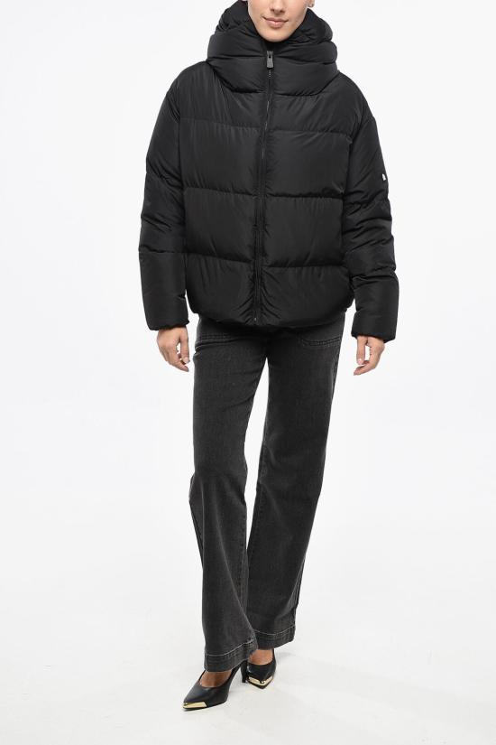  베이컨 숏패딩 BACPIGIA556 CLOUD BLACK Black - BACON