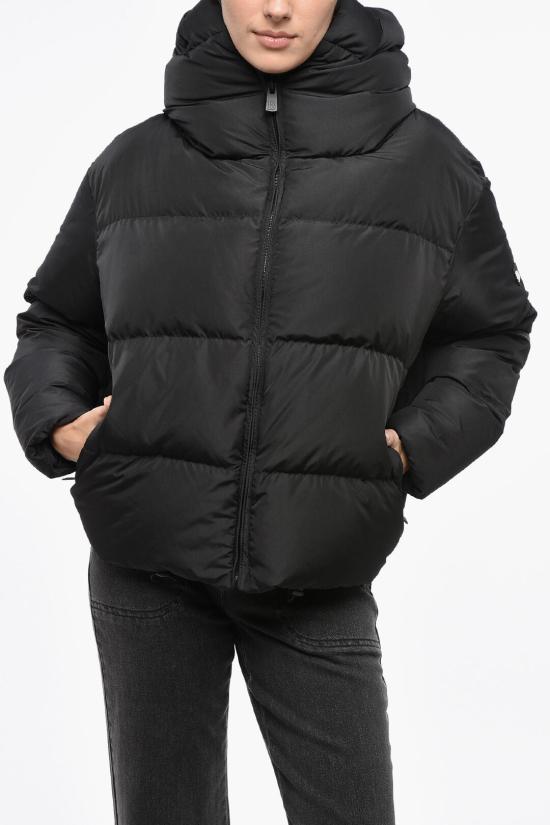  베이컨 숏패딩 BACPIGIA556 CLOUD BLACK Black