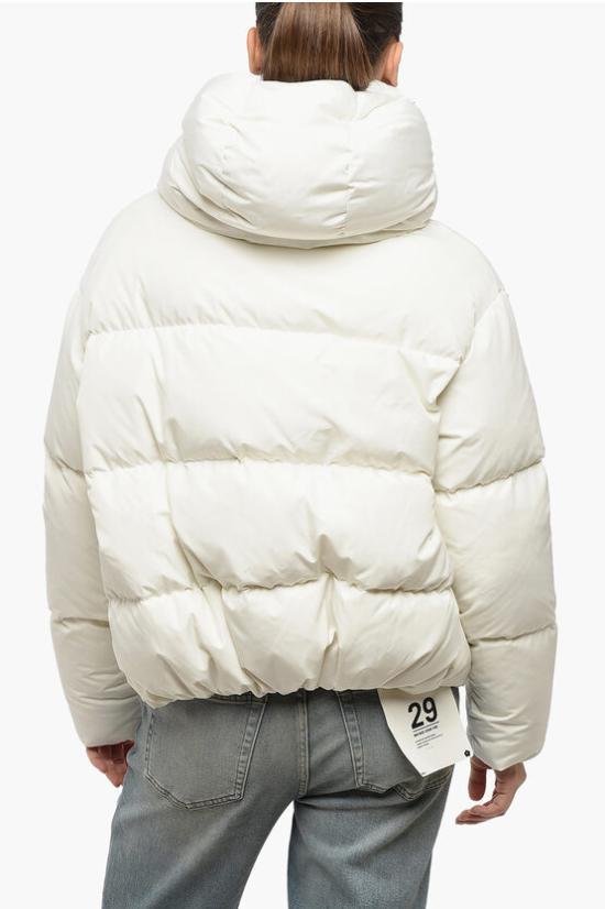  베이컨 숏패딩 BACPIGIA556 CLOUD OFF WHITE White - BACON