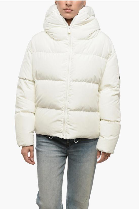  베이컨 숏패딩 BACPIGIA556 CLOUD OFF WHITE White