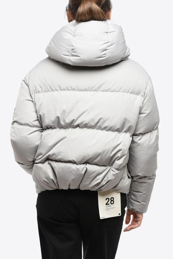  베이컨 숏패딩 BACPIGIA556 CLOUD LIGHT GREY Gray - BACON