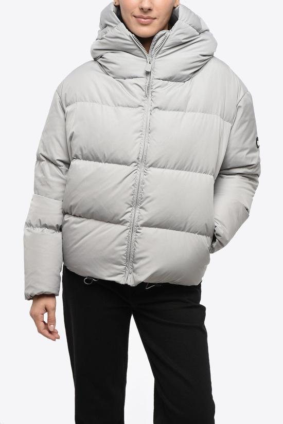  베이컨 숏패딩 BACPIGIA556 CLOUD LIGHT GREY Gray