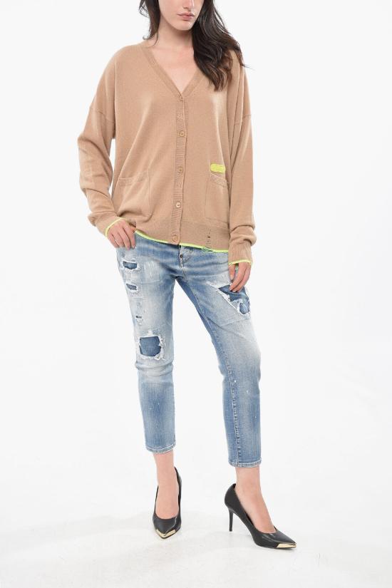  디스퀘어드2 스웨터 S75HA1226S18326961 Brown - DSQUARED2