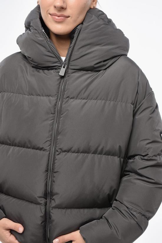  베이컨 숏패딩 BACPIGIA556 CLOUD DARK GREY Gray - BACON