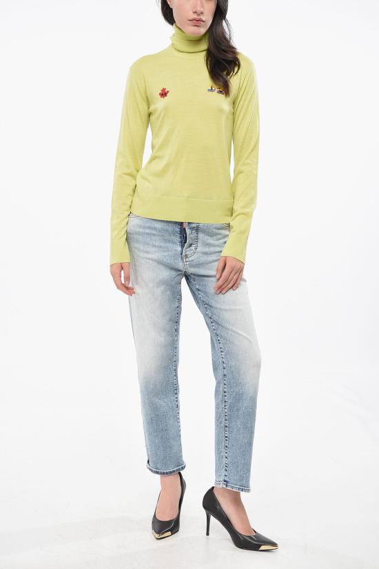  디스퀘어드2 터틀넥 S75HA1229S18310172 Yellow - DSQUARED2