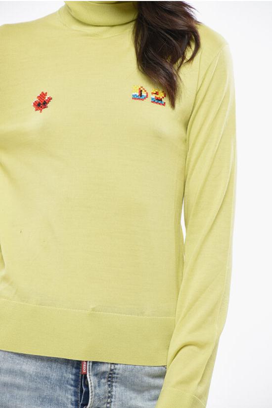  디스퀘어드2 터틀넥 S75HA1229S18310172 Yellow - DSQUARED2