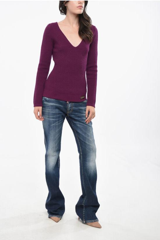  디스퀘어드2 스웨터 S75HA1233S18305406 Violet - DSQUARED2