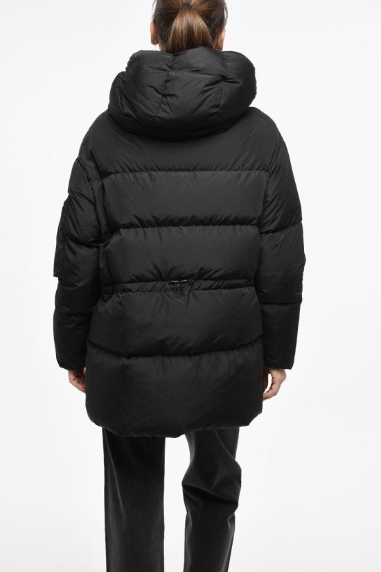  베이컨 롱패딩 BACPIGIA555 CLOUD78 BLACK Black - BACON