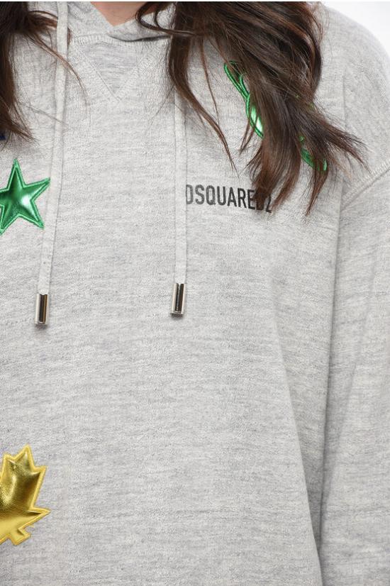  디스퀘어드2 후드 티셔츠 S75GU0492S25061856M Gray - DSQUARED2