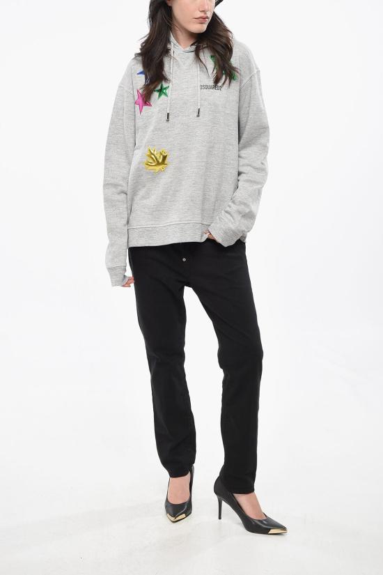  디스퀘어드2 후드 티셔츠 S75GU0492S25061856M Gray - DSQUARED2