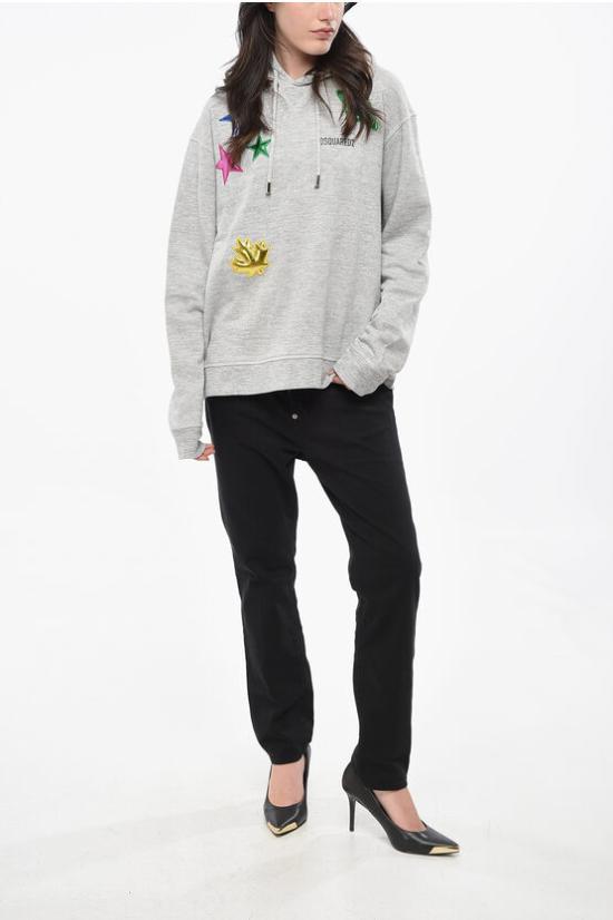  디스퀘어드2 후드 티셔츠 S75GU0492S25061856M Gray - DSQUARED2