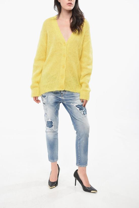  디스퀘어드2 가디건 S75HA1215S18301172 Yellow - DSQUARED2