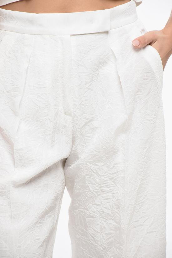  막스마라 스트레이트 팬츠 LARINGE 001BB White - MAX MARA